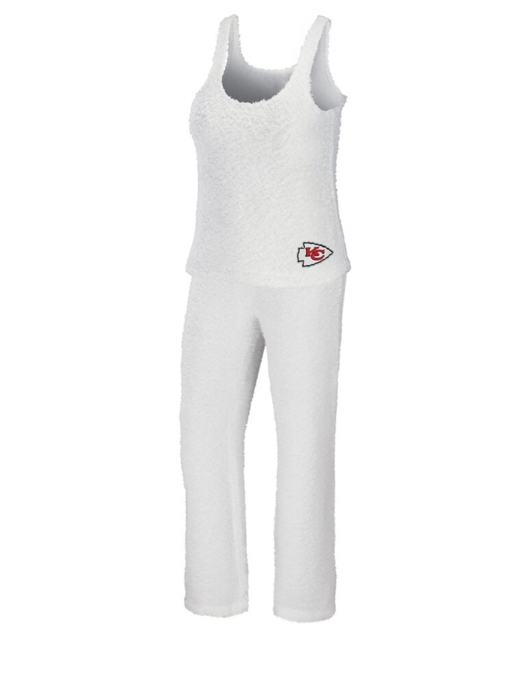 WEAR by Erin Andrews Kansas City Chiefs Cozy Tank And Pant Lounge Set Size 2XL
